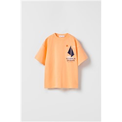 CAMISETA BORDADO VELA