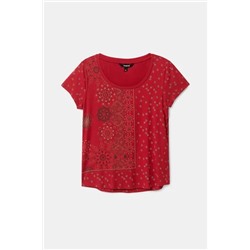 Camiseta manga corta mandalas