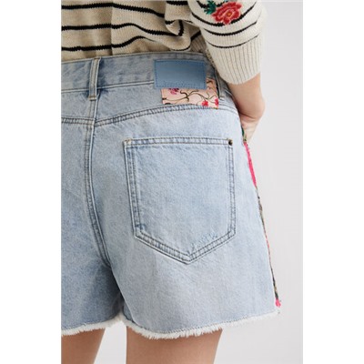 Shorts vaqueros de patch