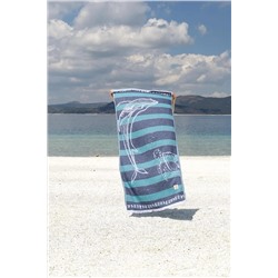 İrya, Ocean %100 Pamuk Peştemal Lacivert 90x170