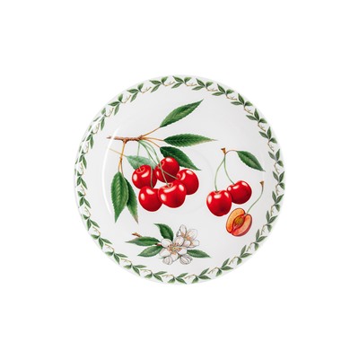 Пара чайная, 1 перс, 2 пр, 480 мл, фарфор F, белая, Вишня, Orchard Fruits, 54385