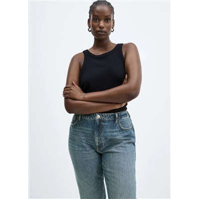 Jeans Mom2000 mom tiro alto