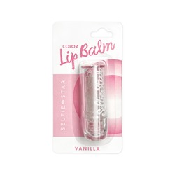 [SELFIE STAR] Бальзам-тинт для губ АРОМАТ ВАНИЛИ Color Chancing Crystal Lip Balm Vanilla, 3,4 гр