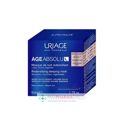 Uriage Age Absolu Masque de Nuit Redensifiant 50 ml