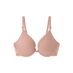 GORGEOUS Sujetador push up encaje tul rosa