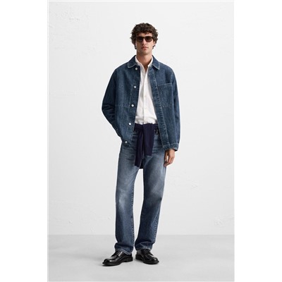 SOBRECAMISA DENIM BOLSILLOS