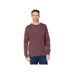 U.S. POLO ASSN. Long Sleeve Space Dye Crew