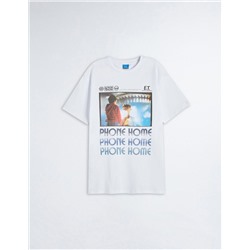 E.T.' T-shirt, Men, White