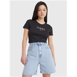 TOMMY JEANS SKINNY FIT LOGO T-SHIRT