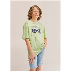 Camiseta estampada algodón -  Niño | MANGO OUTLET España