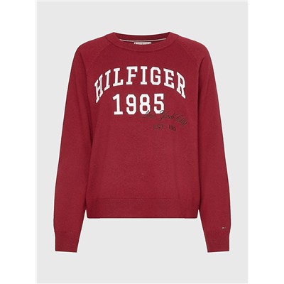 TH MONOGRAM HILFIGER LOGO SWEATER
