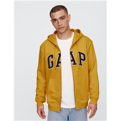 Relaxed Gap Logo Zip Hoodie