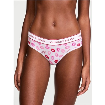 Logo Cotton Hiphugger Panty