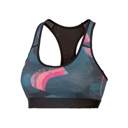 CRIVIT® Damen Sport Bustier, Medium-Level, mit herausnehmbaren Softcups