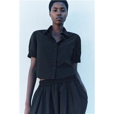 ZW COLLECTION CROPPED SHIRT