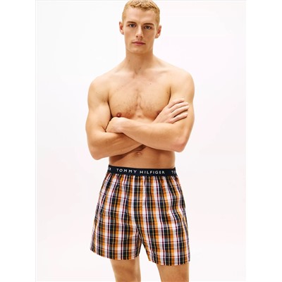 Tommy Logo Woven Boxer 3-Pack