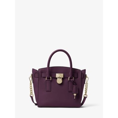 MICHAEL MICHAEL KORS Hamilton Leather Satchel