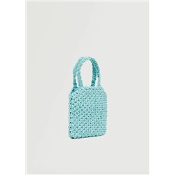 Mini bolso crochet  -  Mujer | MANGO OUTLET Melilla
