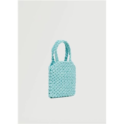 Mini bolso crochet  -  Mujer | MANGO OUTLET Melilla