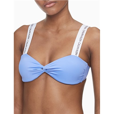 CK LOGO TWIST BANDEAU