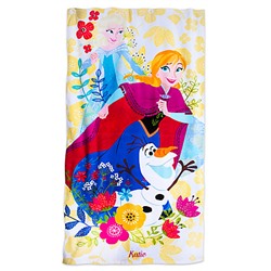 Frozen Beach Towel - Personalizable