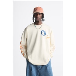 SUDADERA ESTAMPADO COMBINADO