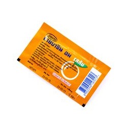 Апельсиновые леденцы от боли в горле Mybacin Lozenges 10 шт / Mybacin Lozenges Orange