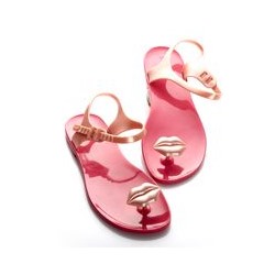 Сандалии Zhoelala KISS (фуксия+cветлый розовый)/ Zhoelala KISS (magenta+light pink)