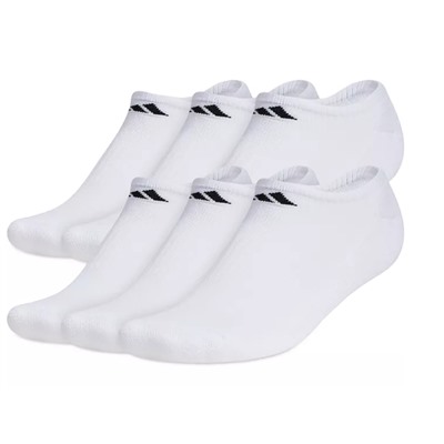 adidas Men's Cushioned Athletic 6-Pack No Show Socks