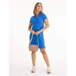 TIPPED POLO DRESS