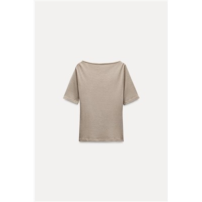 FADED COTTON T-SHIRT