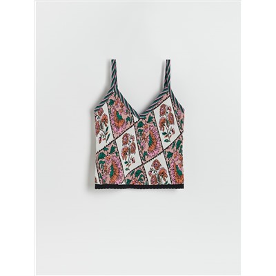 Gestrickte Bluse