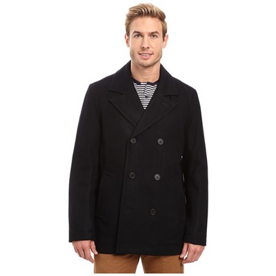 Wool Melton Classic Peacoat
