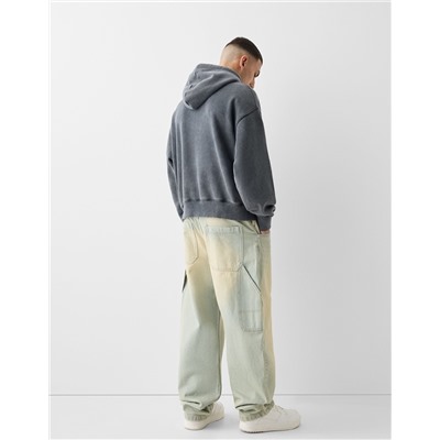 Balloon-fit carpenter jeans
