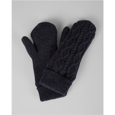 CABLE KNIT MITTENS