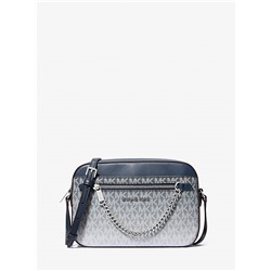 Jet Set Large Ombré Signature Logo Crossbody Body
