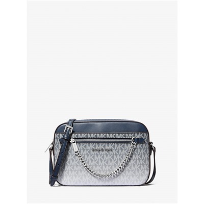 Jet Set Large Ombré Signature Logo Crossbody Body