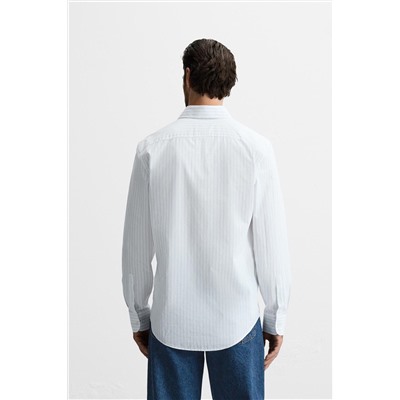 CAMISA TWILL RAYAS