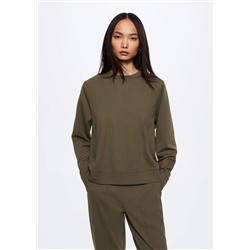 Sudadera piqué -  Mujer | MANGO OUTLET Melilla