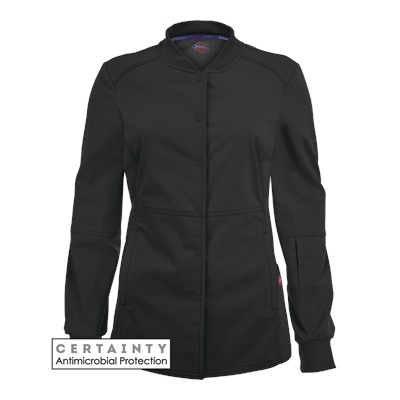 Dickies EDS Signature Scrubs STRETCH Classic Fit Snap Front Warm-Up Jacket