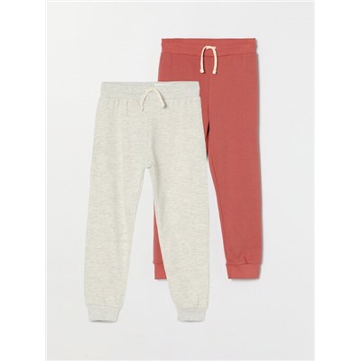 PACK OF 2 BASIC PLUSH TROUSERS