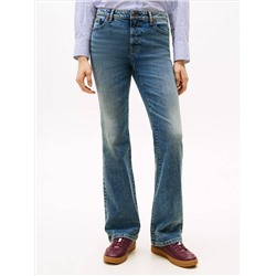 Mid-Rise Stretch Bootcut Jean