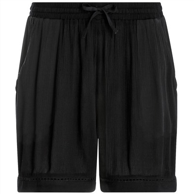 Damen Shorts in Crepp-Optik