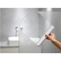 JosephJoseph  Duschabzieher "EasyStore Compact" in Grau/ Weiß - (L)25 x (B)4,5 cm
