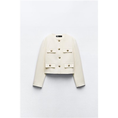 POCAS UNIDADES BLAZER PIQUÉ CUELLO REDONDO