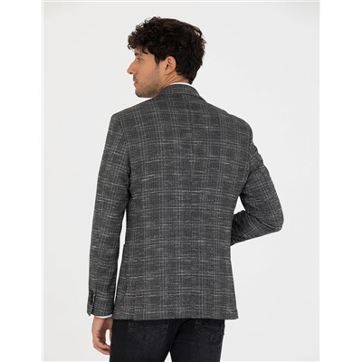 Siyah Slim Fit Ceket