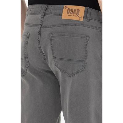 Erkek Gri Jean Pantolon