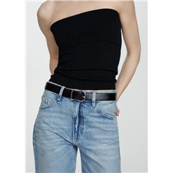 Jeans rectos tiro medio