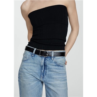 Jeans rectos tiro medio