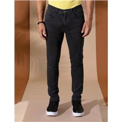 Antrasit Slim Fit Jean Pantolon